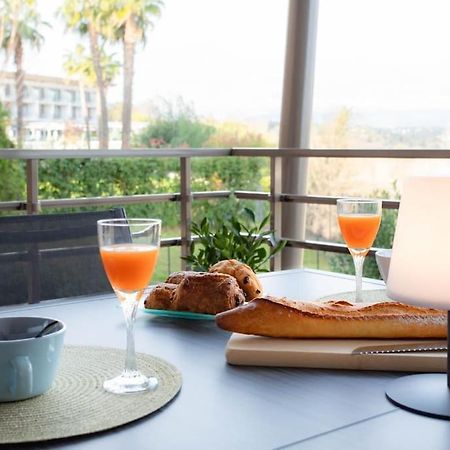 昂蒂布A7- 2 Bdr Sea & Mountain View - Ac, Parking, Pool & Terrace公寓 外观 照片